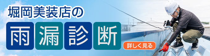 堀岡美装の雨漏診断